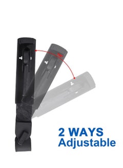 Y&D Golf Push Cart Umbrella Holder, Holder Adjustable Plastic Stand Pull Bike Clip Mounting Attachment for Outdoor Sports(Black)  - Image 4