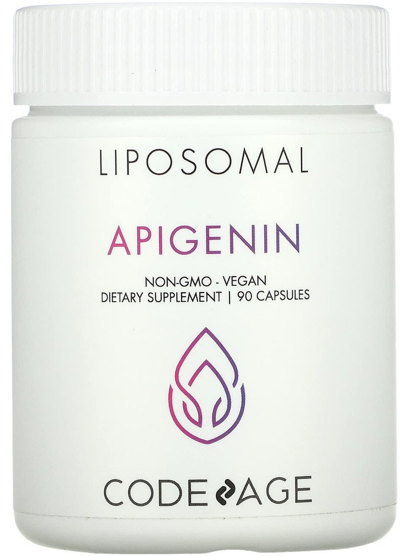 Codeage Liposomal, Apigenin, Non-GMO, Vegan, 90 Capsules