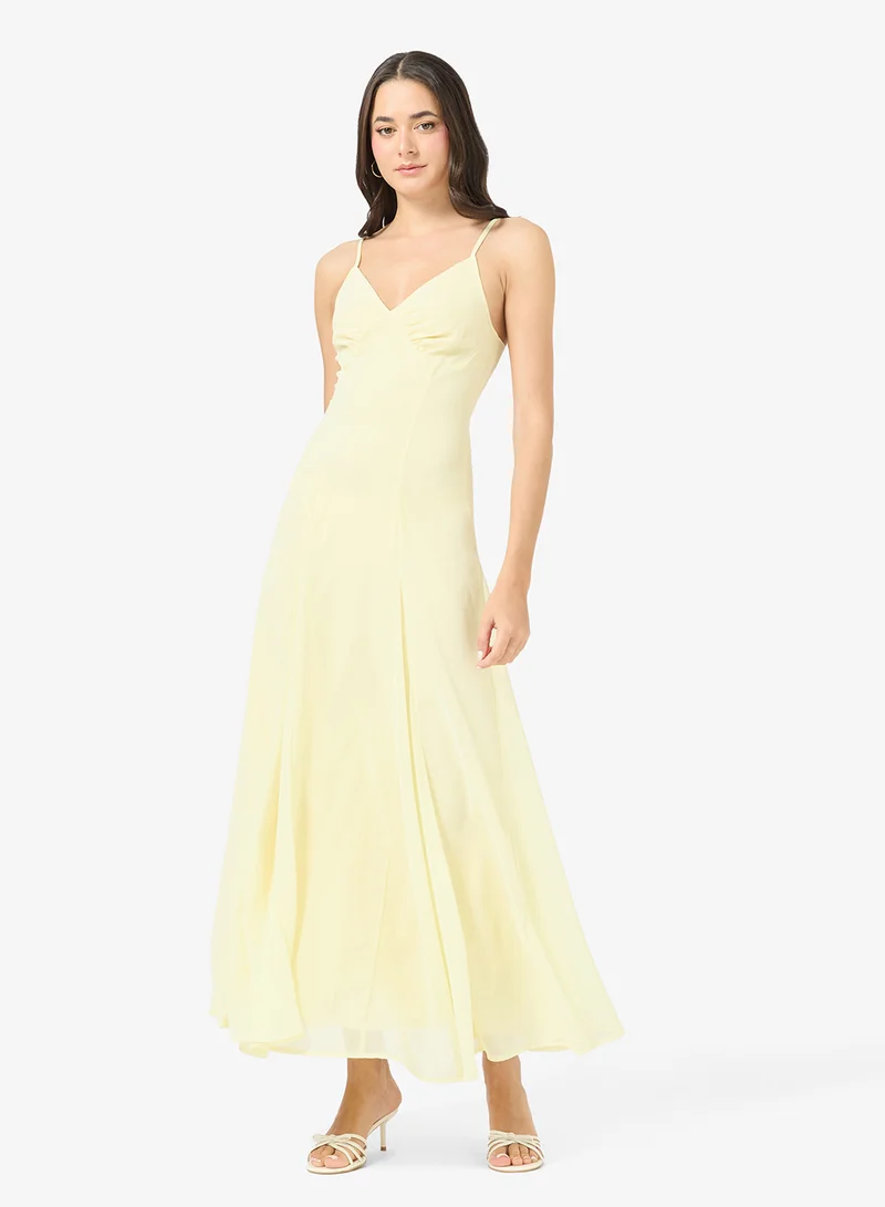 جينجر فستان حورية البحر بصديري كورست بحمالات