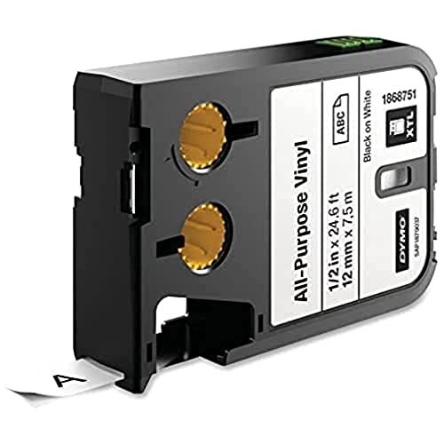 DYMO All-Purpose Labels for DYMO XTL Label Makers Black on White 1" 1 Roll (1868753) - Image 4