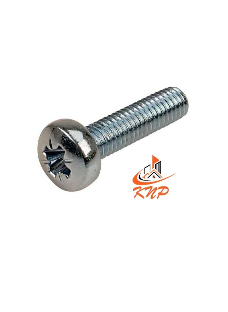 KNP KNP Pan Head Machine Screws - Pack of 200 (M6 x 30mm) - Image 3