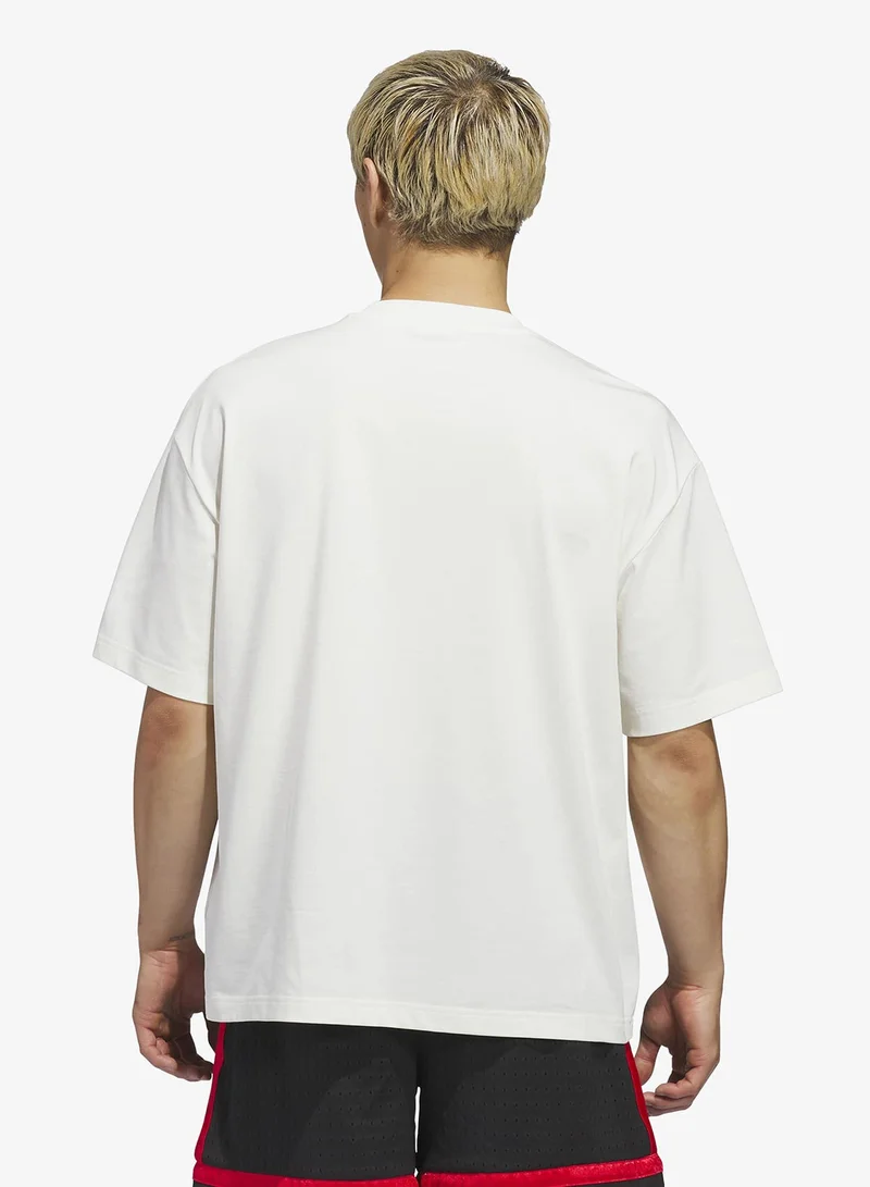 Adidas  Originals Basketball Team T-Shirt for Men | Best Price UAE