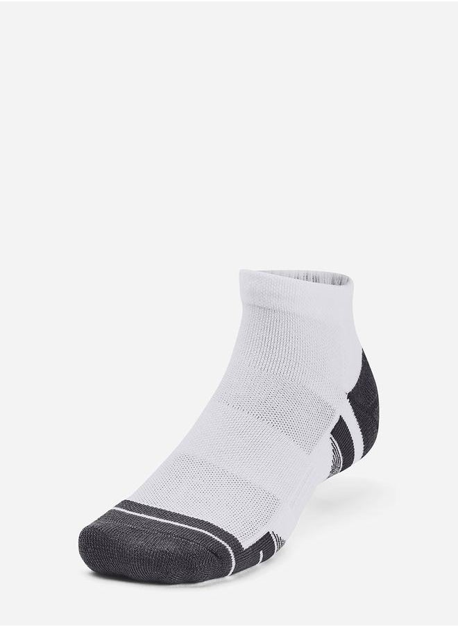 UNDER ARMOUR - مجموعة من 3 جوارب بطول الكاحل من Performance Tech - Image 1