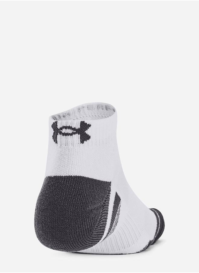 UNDER ARMOUR - مجموعة من 3 جوارب بطول الكاحل من Performance Tech - Image 1