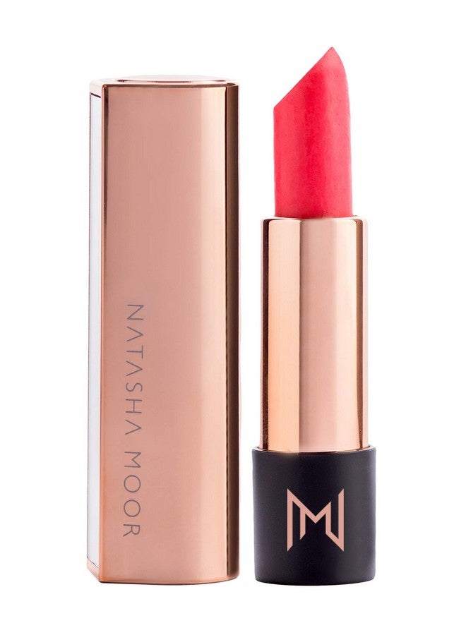 NATASHA MOOR Makeup Silk Suede Lipstick Shades Are Perfectly Smooth Highly Pigmented Lipsticks Semi Matte Finish Creamy Hydrating Formula Long Lasting Cruelty Free(Inevitable) - Image 1