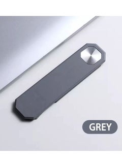 Smart Magnetic Moving Mobile Holder on Laptop or Car - Grey  - Image 2