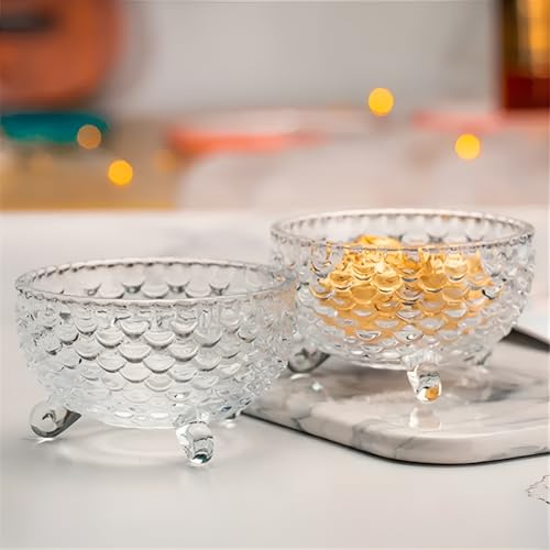 MARTVIA Glass Serving Bowls 3.5 Inch Set of 6 for Kitchen,Salads Bowls, Dipping Bowls, Serving Bowl for Snack, Spices, Dipping, Creams, Salads, Dessert, Rice, Microwave Safe (MTR-BG12) - Image 1