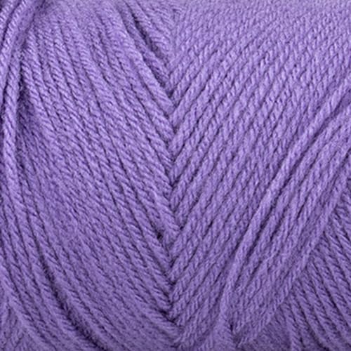 Craft County Size 4 (Medium) 100% Acrylic Fiber Yarn – Variety of Color and Pattern Options – Great for Crochet, Knitting, and Weaving (Lavender) - Image 3