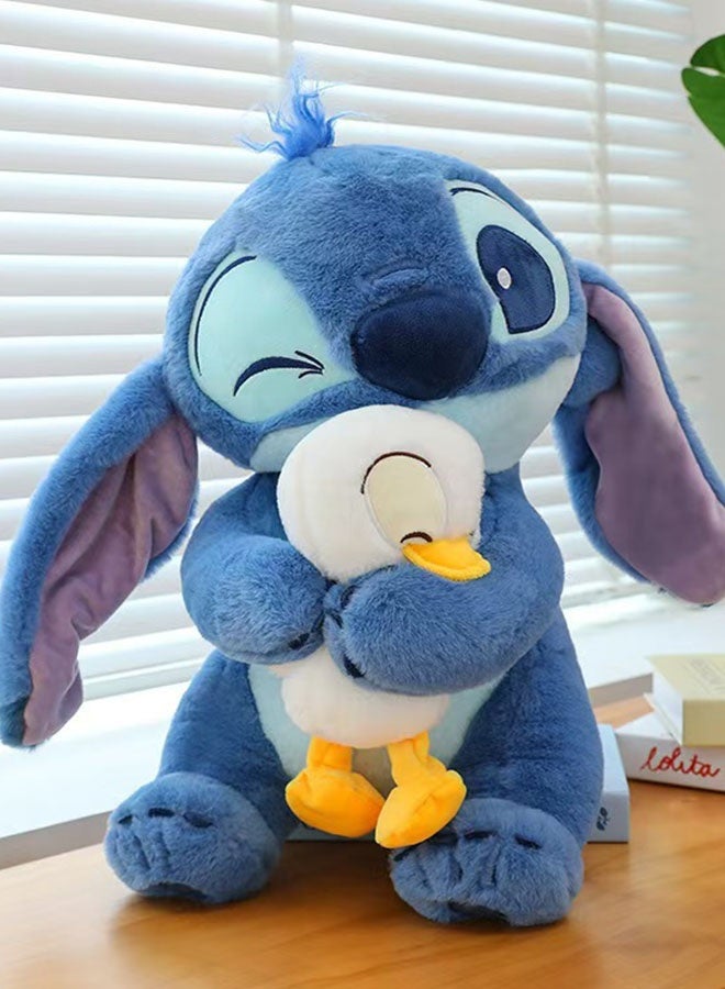 Stitch with Duck Plush Toy, 30cm Doll Decoration, Premium Birthday Gift, Desktop Bedroom Living Room Decor, Great Office Stress Relief Doll - Image 2