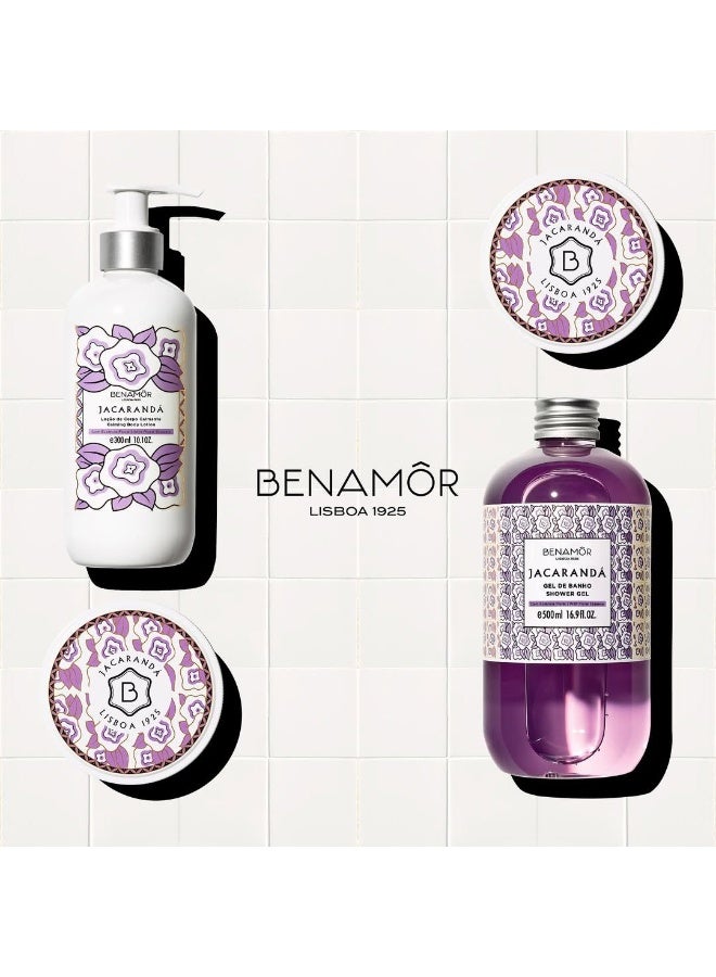 BENAMÕR Jacaranda Liquid Hand Soap with Aloe Vera – Moisturising & Softening Floral Scent Hand Wash – Paraben Free, Vegan – 300ml - Image 4