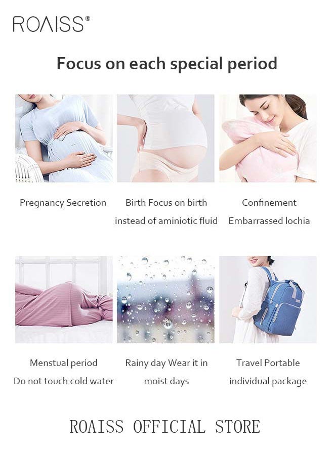 20 Pack Set Women's Disposable Briefs Pregnant Confinement Postpartum Sterile High Stretch Panties Mid-waist Hygiene Soft Underpants Individual Package Underwear White - pzsku/Z7EA638EC827A54E89DDFZ/45/_/1677137098/6c1b1b9e-0a6c-448a-8275-320a8dc56a69