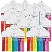 Fun Express All About Me Rainbow Craft Kit 12 Pieces Multicolor - Image 2