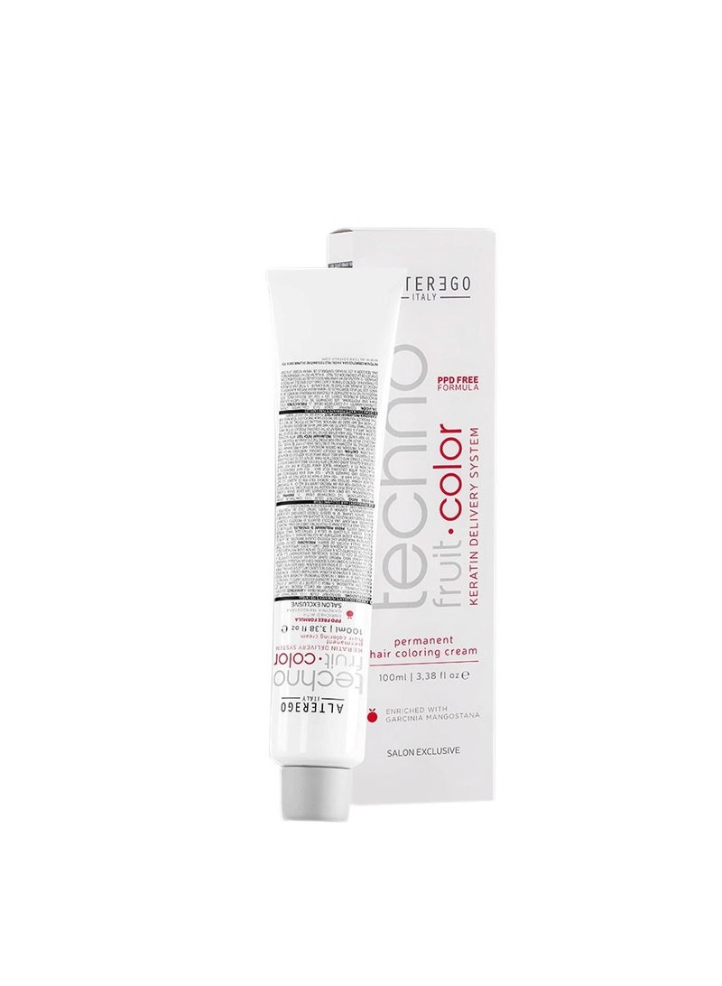 ALTER EGO Technofruit Hair Color 5/7 Light Chestnut Brown 100ml - Image 1