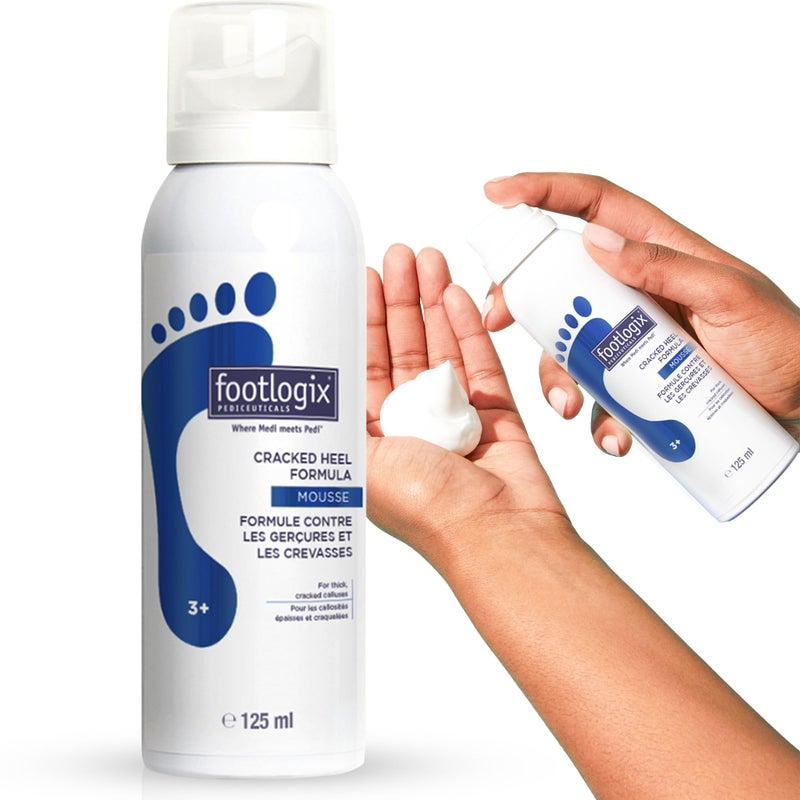 Footlogix فورمولا كراكيد هيل من فوتلوجكس، أبيض 4.23 أونصة - Image 1