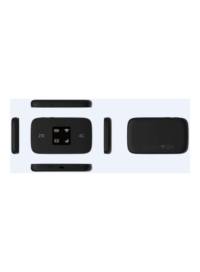 زد تي اي موجه 4G LTE أسود - Image 3