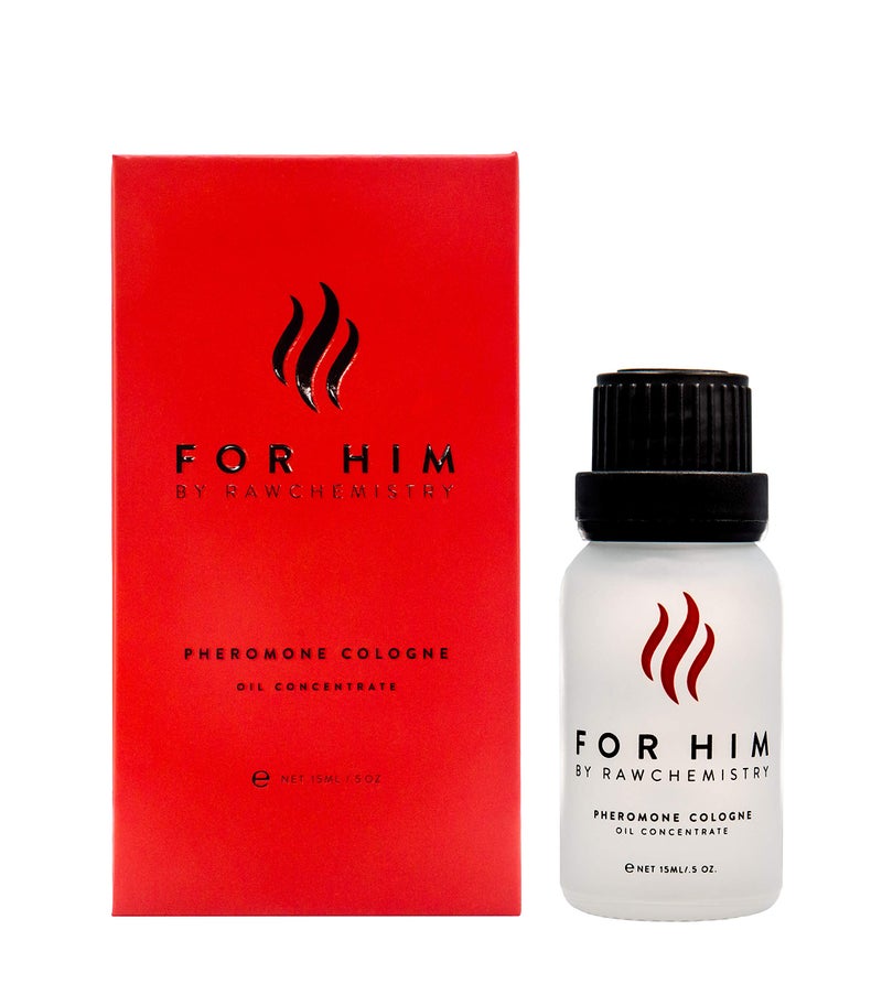 RawChemistry for Him - A Pheromone Infused Cologne Oil - Bold, Extra Strength Formula 15 ml. - Image 1