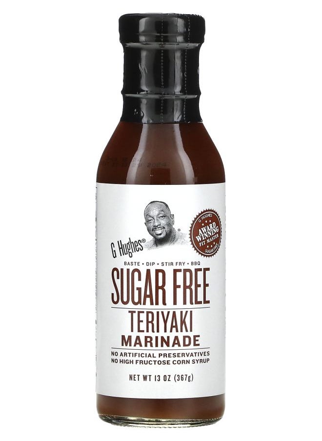 G Hughes - Sugar Free Teriyaki Marinade 13 oz (367 g) - Image 1