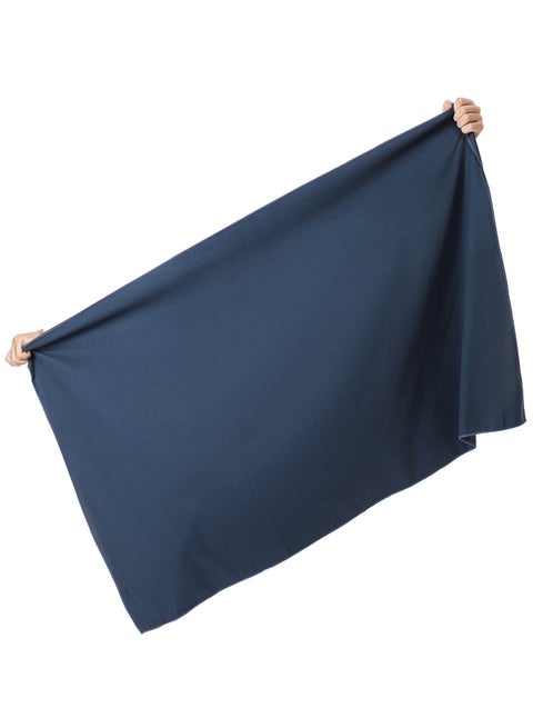 Qiccijoo Quick Dry Towel Turkish Beach Towel Oversized 130*80cm/51.2*31.5in Microfiber Towel Super Absorbent, Travel & Sports & Camping Towel Gym Towel Yoga Towel（Dark Blue）
