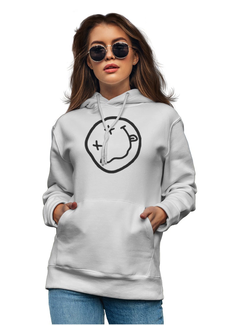 Generic - Fashion World Cotton Hoodie Printed with High-quality Smiley face - Image 1