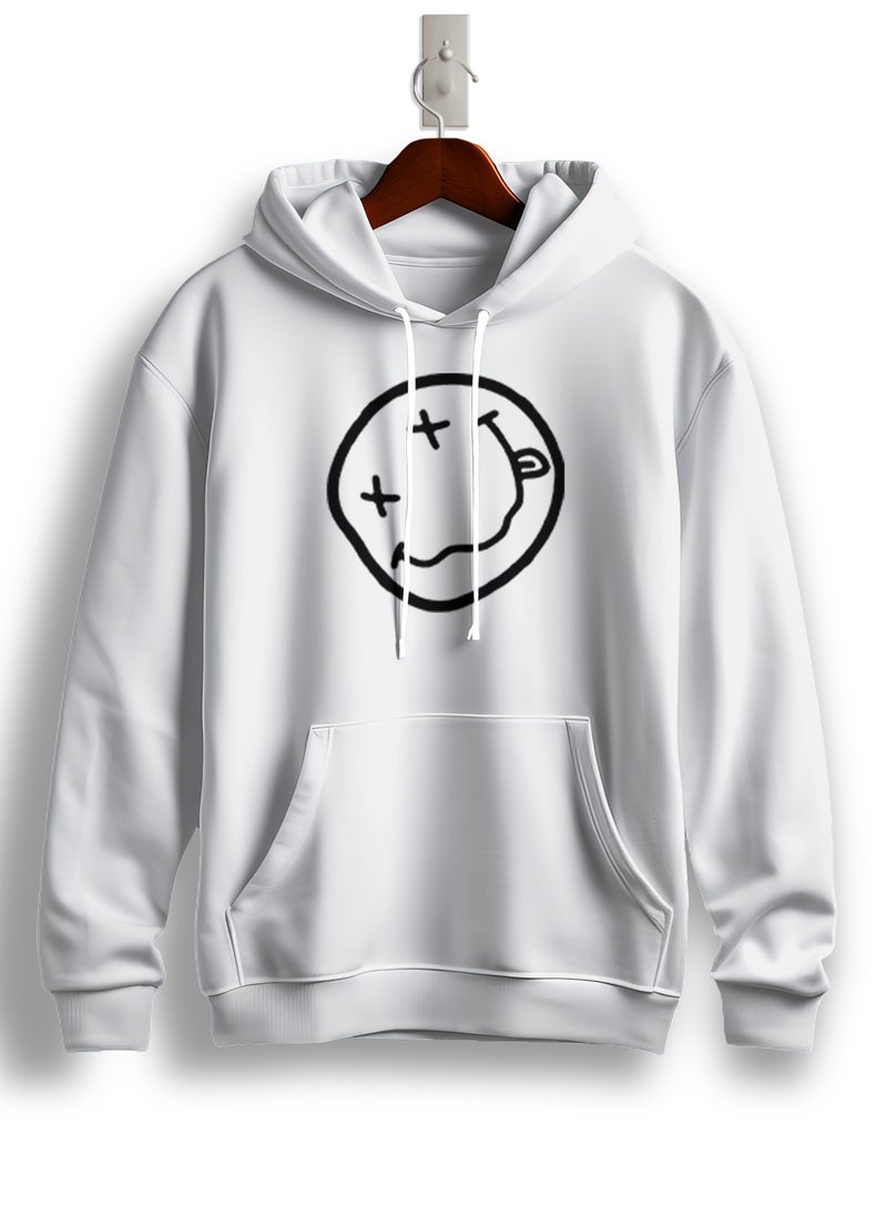 Generic - Fashion World Cotton Hoodie Printed with High-quality Smiley face - Image 1