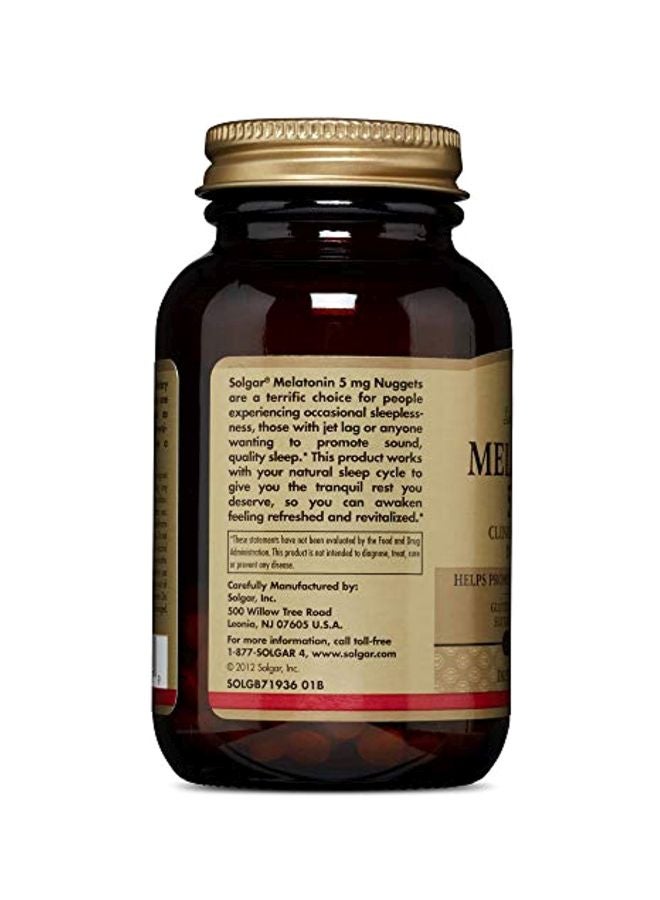 سولجر مكمل غذائي ميلاتونين 5 مجم - 120 قرصاً - Image 4