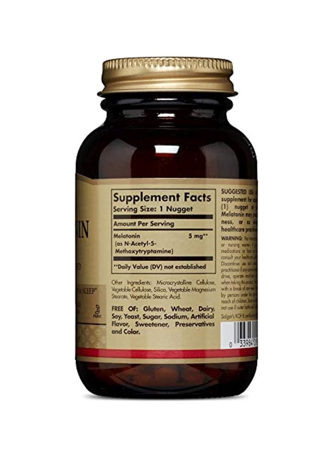 سولجر مكمل غذائي ميلاتونين 5 مجم - 120 قرصاً - Image 2