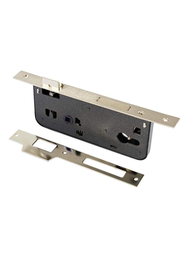 KNP KNP ICSA Lockbody (Close, Silver Color) is a high-quality and durable lock mechanism designed for secure door locking in residential and commercial spaces. - Image 2