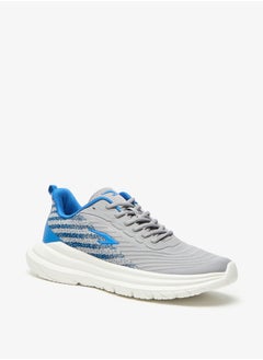 Dash Colourblock Sports Shoes with Lace-up Closure  - Image 1