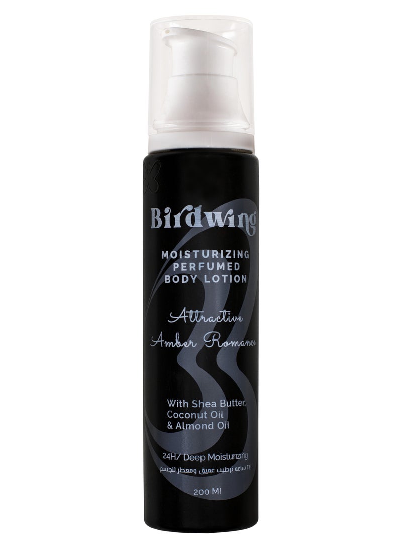 Birdwing Moisturizing & Perfumed Body Lotion – Attractive Amber Romance – 200 ML - Image 1