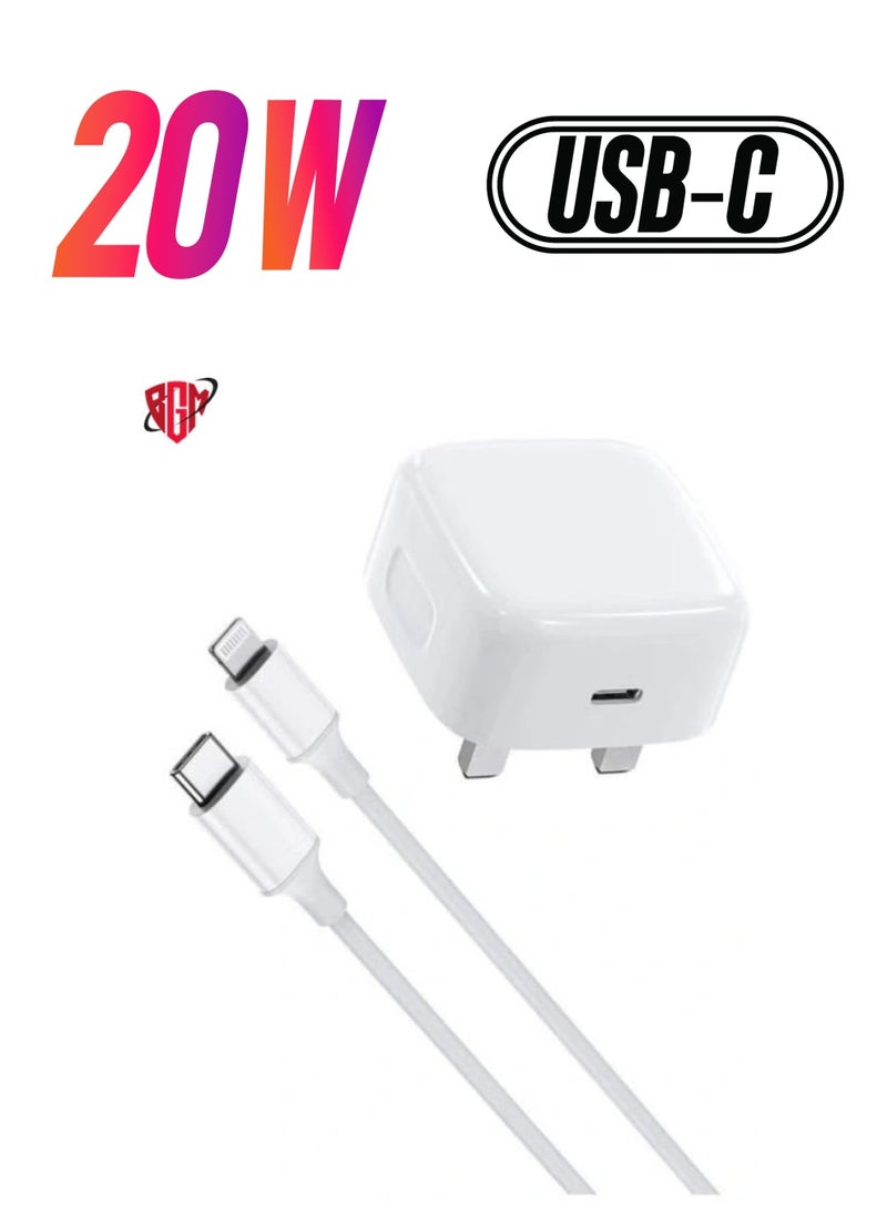 BGM - 3 Pin Type c to Lightning Adapter With Cable - Image 1