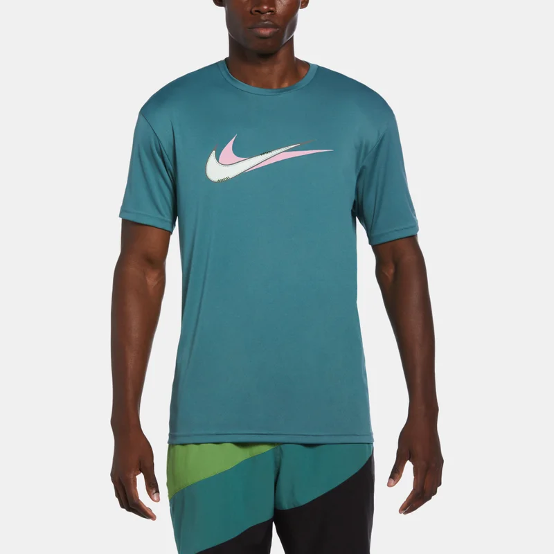 Nike Men's Printed Hydroguard Swimming T-Shirt