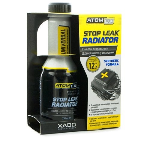 XADO ATOMEX Stop Leak Radiator Coolant Additive - Repair Seal, Restore Radiator Fluid Fix and Prevent Future Leaks (Bottle, 250 ml) - Image 4