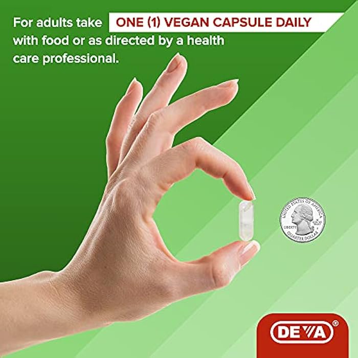 DEVA Vegan CLA 2-Pack – Conjugated Linoleic Acid from Non-GMO Safflower Oil, 90 Vegan Caps Ea - Image 5