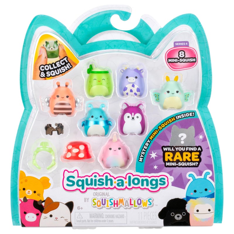 Squish-a-longs Mini-Squish 8-Pack (Wave 4, Style 4) - Image 1