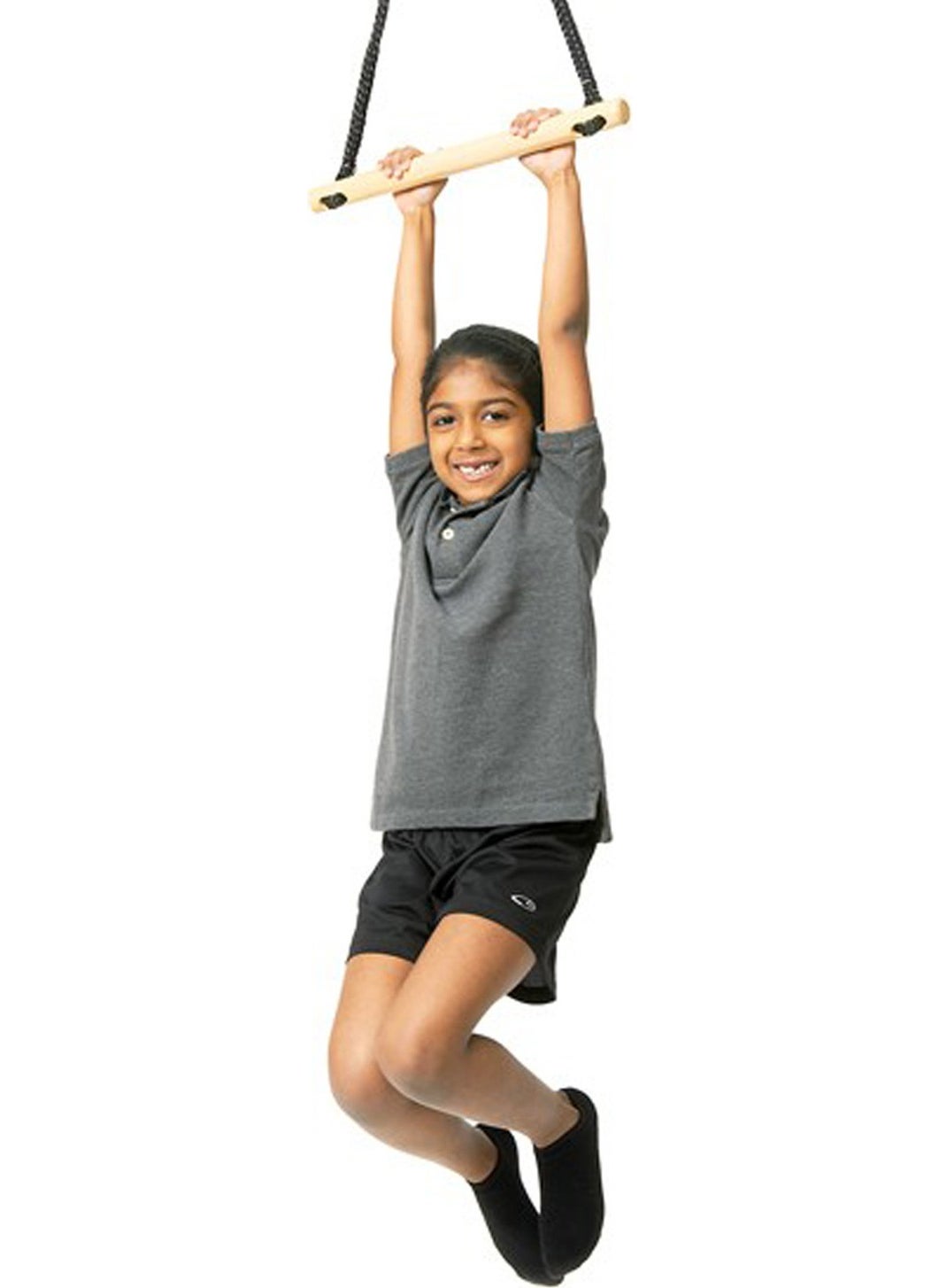 KAŞIKBEY - Kaşıkbey Leiste Basic Sensory Wooden Trapeze Swing Children Activity Gymnastic Development Swing - Image 1