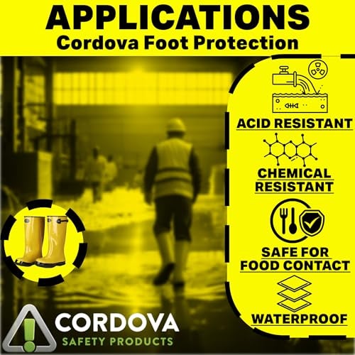 Cordova Mens Protective-safety-boot-and-shoe-covers, Size 12, Size 12 US - Image 5