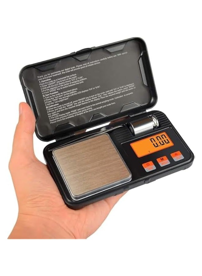 Beauenty Digital Scale 200G X 0.01G GRAM Scale With Pocket Size, 50G Calibration Weight,6 Units Conversion, Lcd Back-Lit Display, Use For Jewelry/Medicine/Food/Powder/Coin - Image 2