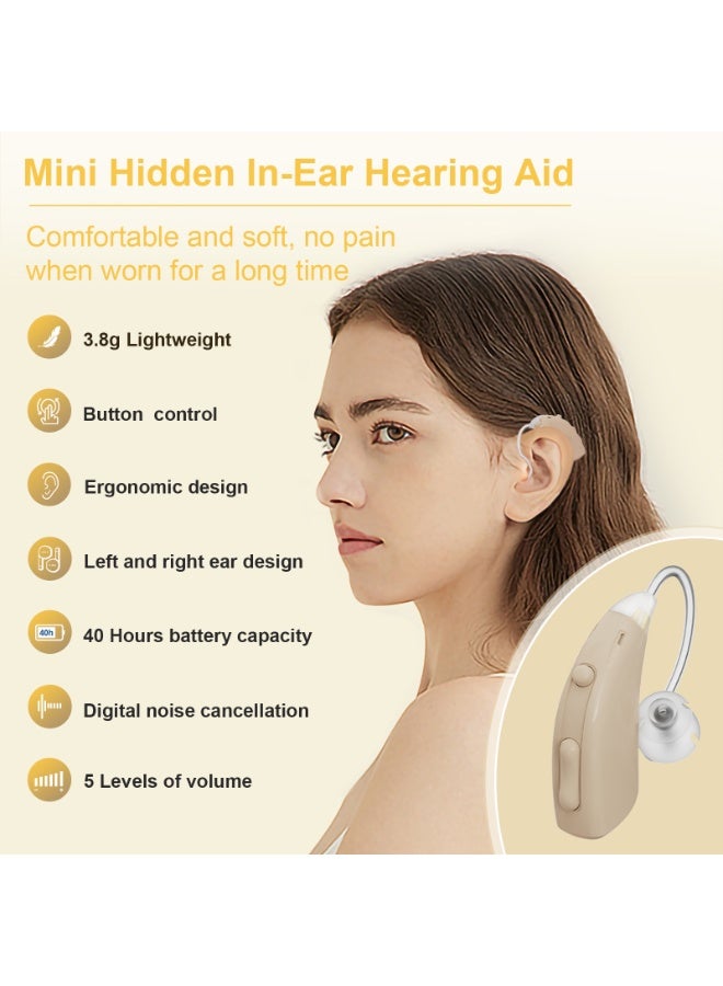 Portable digital hearing aid, suitable for severe hearing loss - Image 2