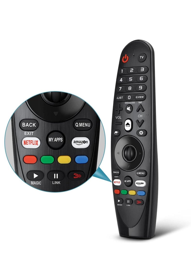 Generic - Universal Remote Control for LG Smart TV Magic Remote Replacement, with Buttons for Netflix Prime Video - Image 1