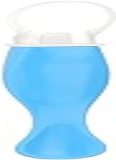 Candy Baby Candy Baby Double Ended Silicone Spoon BPA Free For Boys-Baby Blue- +4Month 