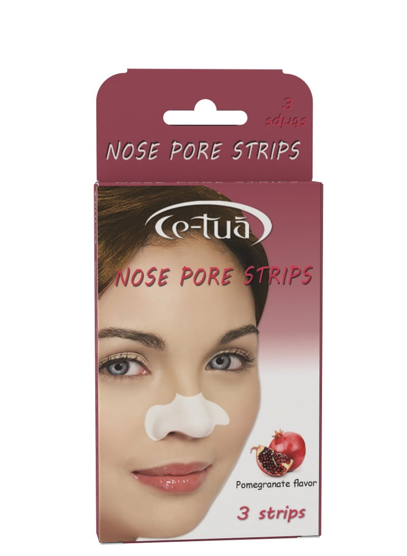 سي-توا شرائط سيتواه لتنقية المسام وازالة الرؤوس السوداء - 3 شرائط - رمان - Image 1