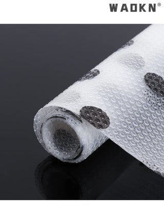 Kitchen Shelf Liner Large 2 Rolls (45 x 150cm) Non-Adhesive Drawer Mats, Non-Slip Food Grade EVA Drawer Liner, Stain-Proof Liner for Shelves and Refrigerator, Easy to Clean and Durable Mat Protector - pzsku/Z7EA7641FB7FC71E03F03Z/45/_/1739325318/2f4fe27d-d62b-4eea-b90e-fdcbae3c1afe