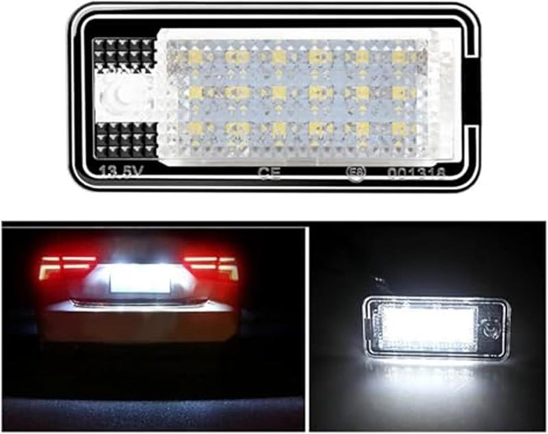 Wivplex 2PCS LED License Plate Light for Audi Models - Image 2