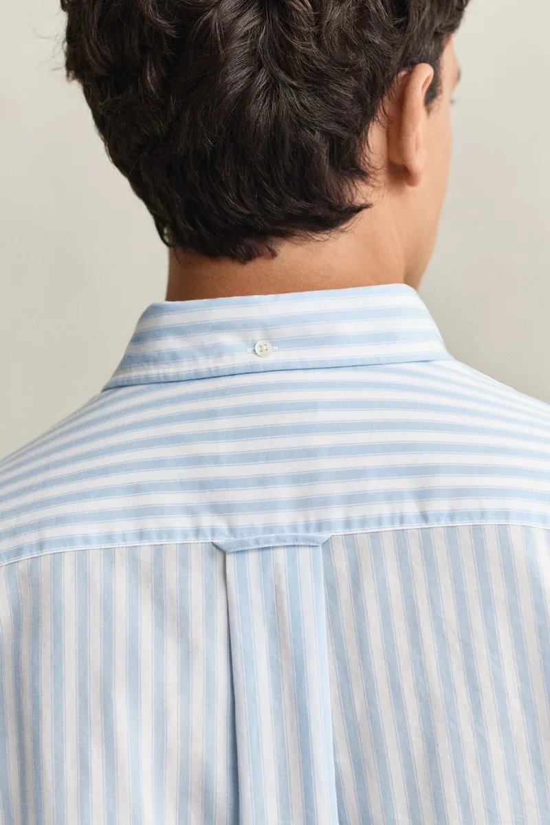 GANT  Regular Classic Poplin Stripe Shirt for Men | Best Price UAE