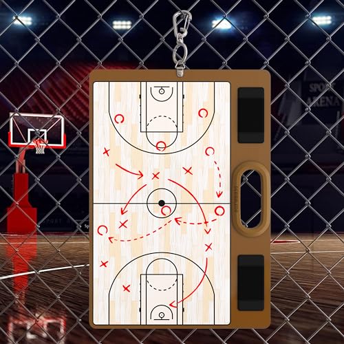 Scribbledo Basketball Dry Erase Board for Coaches 15x10.5 Double Sided Whiteboard Coaching Board Equipment Includes 2 White Board Markers for The Basketball Accessories The Perfect Coach Gifts - Image 4