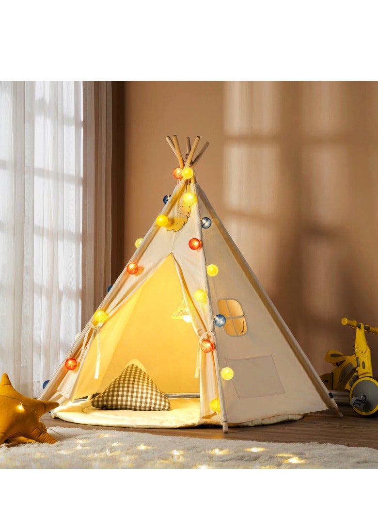 Arabest Kids Tent with mat, Play Tent Indoor or Outdoor , Kids Tent for Toddler,  Play House with Windows, Washable - Image 2