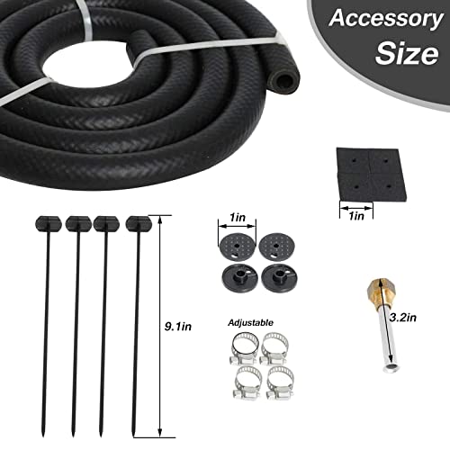 MAGQOO 8 Row Tube and Fin Transmission Cooler High Performance Universal Aluminium Oil Cooler Kit - Image 3