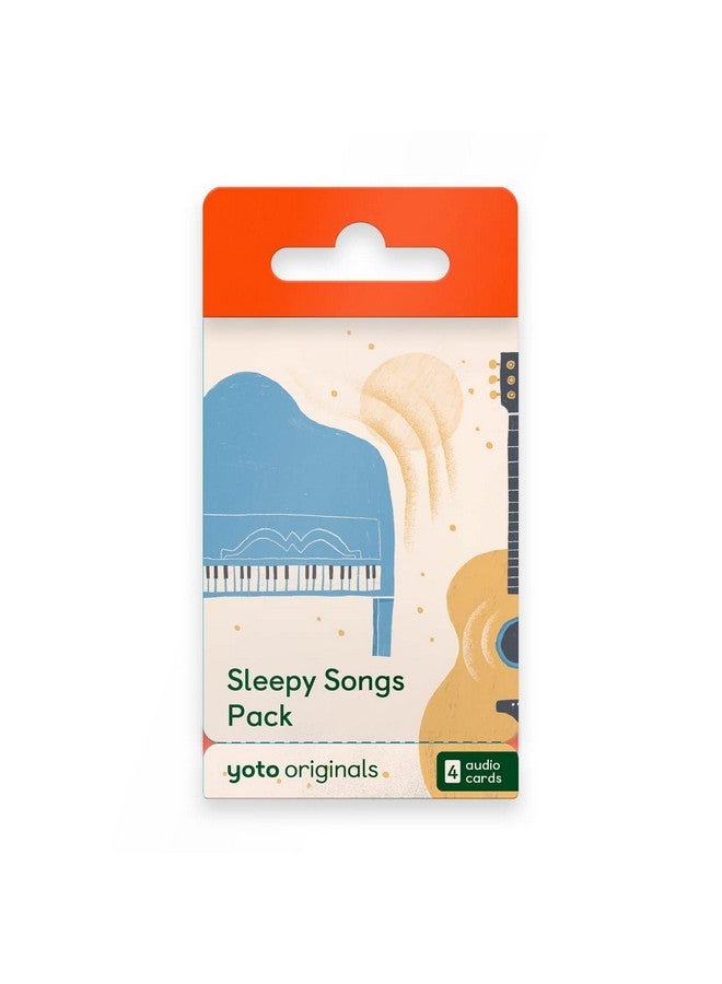 YOTO Sleepy Songs Pack - 4 Kids Musical Cards For Use With Player & Mini All-In-1 Audio Player, Educational & Screen-Free Listening With Relaxing Music For Naptime Bedtime & Winding Down - Image 1