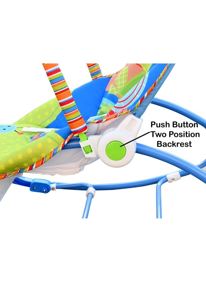 Tiibaby Musical Baby Rocker | Rocking Chair for Infants to Toddlers | with Vibrating Rocking and Soothing Toys for Toddlers | Suitable from Birth - Image 5