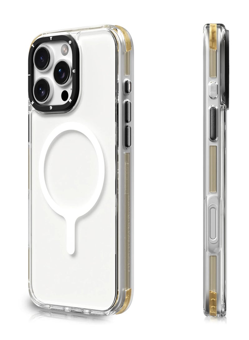 يونج كيت حافظة يانج كيت الشفافة اللامعة لجهاز آيفون 16 برو ماكس، مقاومة للصدمات، مقاومة للخدوش، حماية شاملة من جميع الاتجاهات، وضوح دائم، تم اختبارها بأكثر من 500 سقوط - Image 2